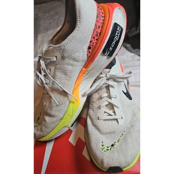 Nike Zoomx Invincible Run FK 3 HF4915-100 Elite Men's Shoes Size 11 White - Picture 7 of 10